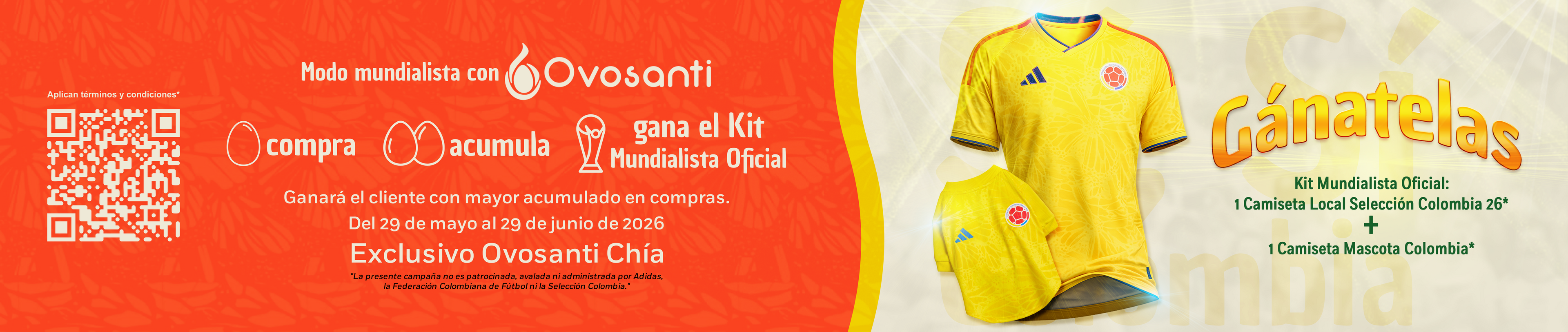 ¡Ya tenemos ganadora de "Modo Mundialista con Ovosanti"! 🇨🇴🥚