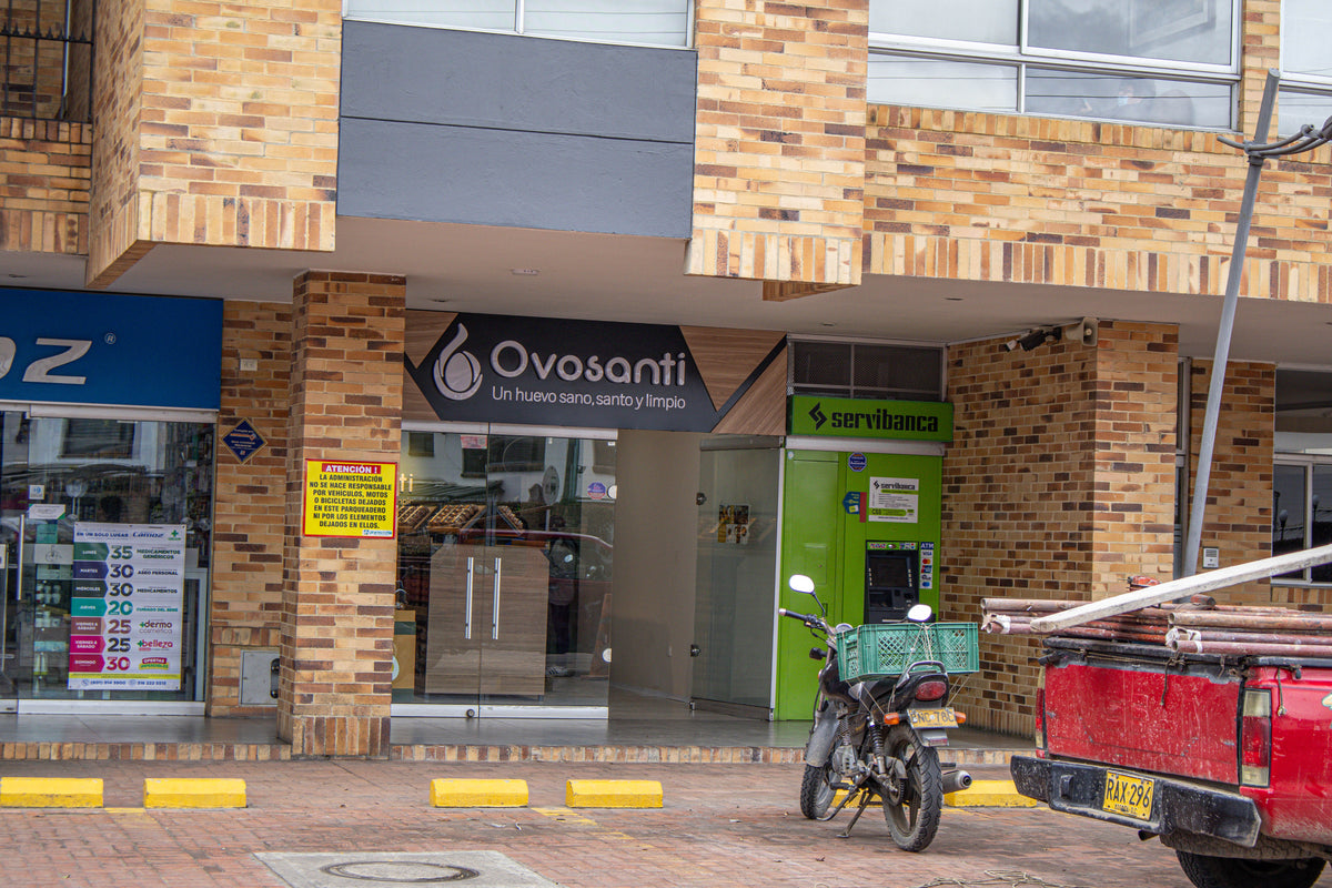 ¿Dónde está ubicado el punto de venta de Ovosanti?